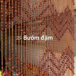 Rèm hạt nhựa hổ phách