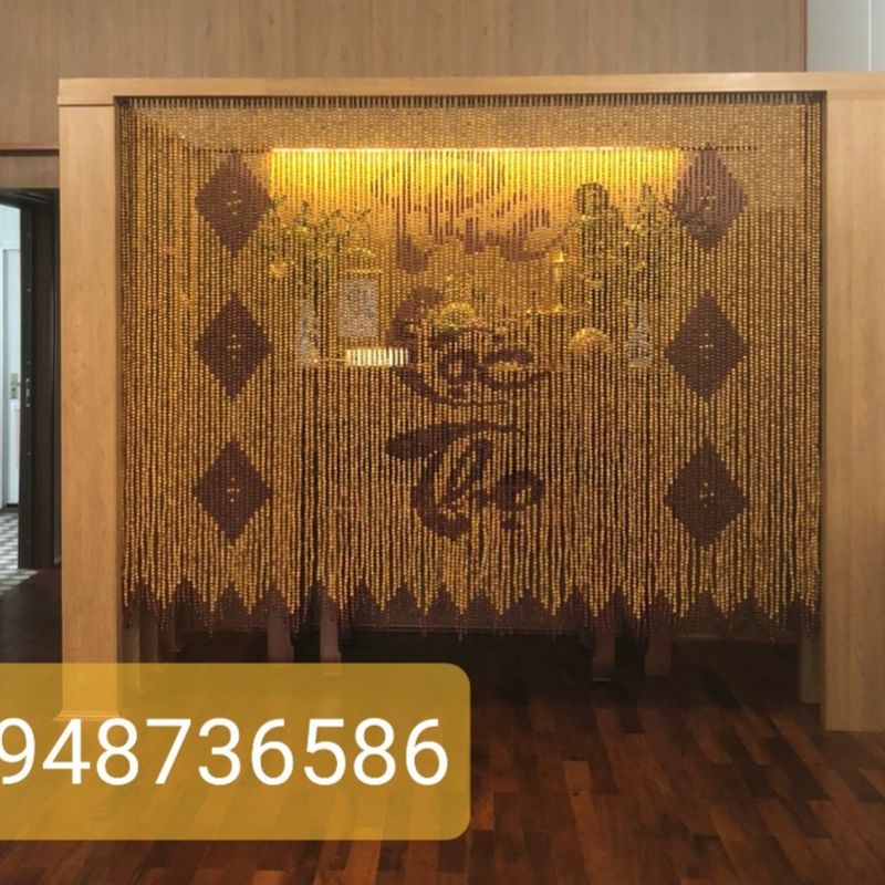 rèm hạt Gỗ 15
