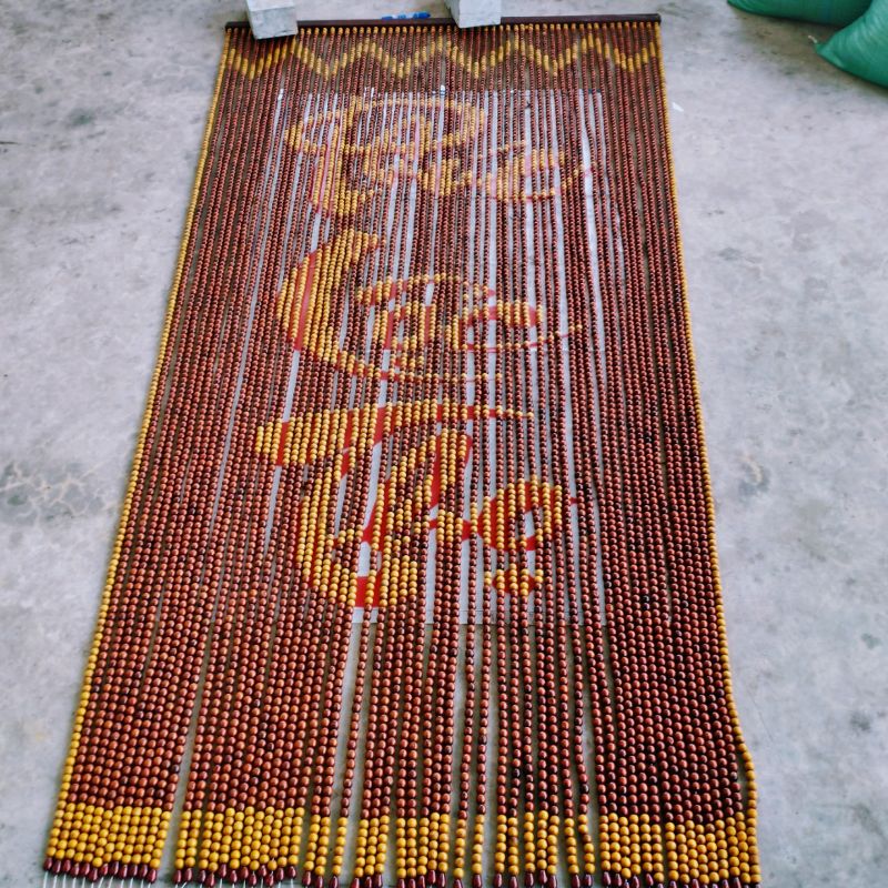 rèm hạt Gỗ 18