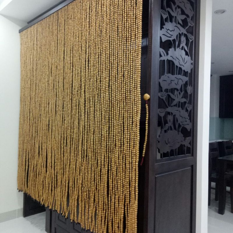rèm hạt Gỗ 21