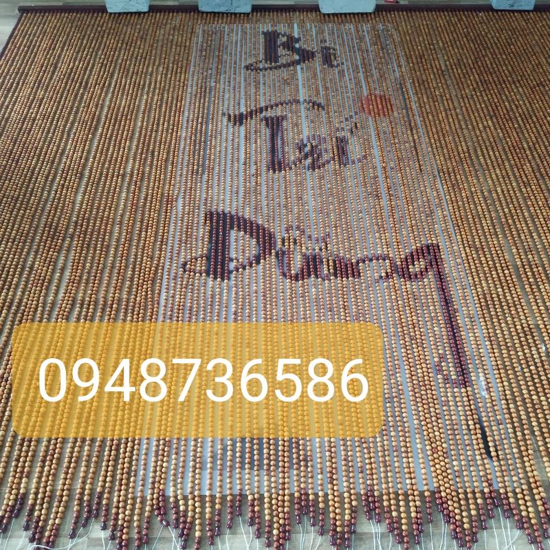 rèm hạt Gỗ 22