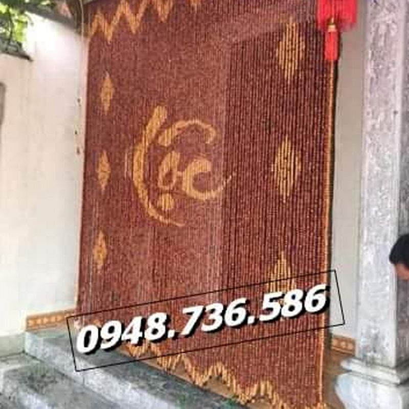 rèm hạt Gỗ 25