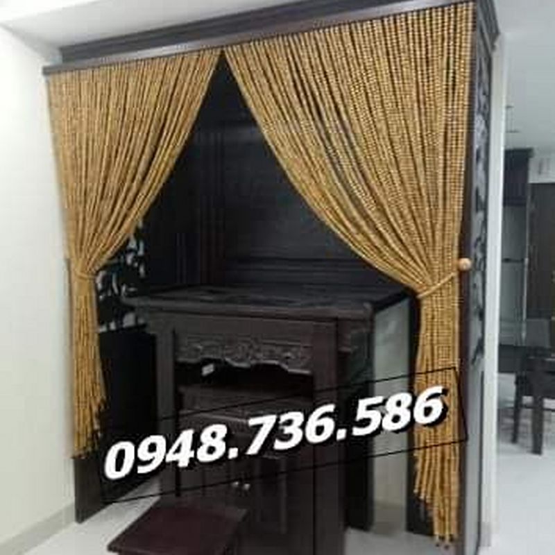 rèm hạt Gỗ 26