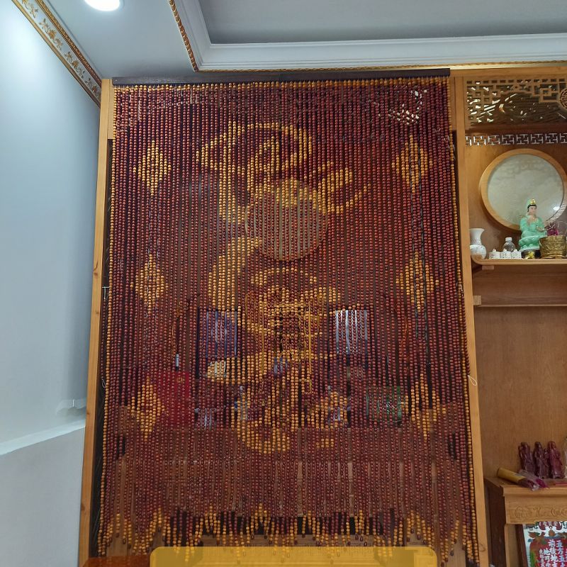 rèm hạt Gỗ 45